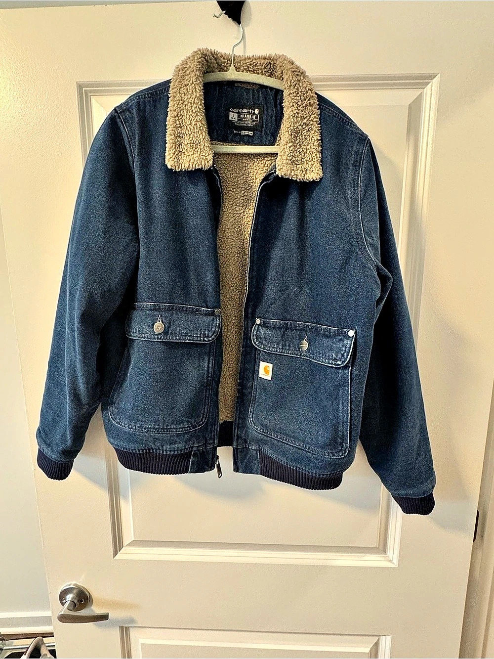 Carhartt Boys L (12-14) Denim Jacket